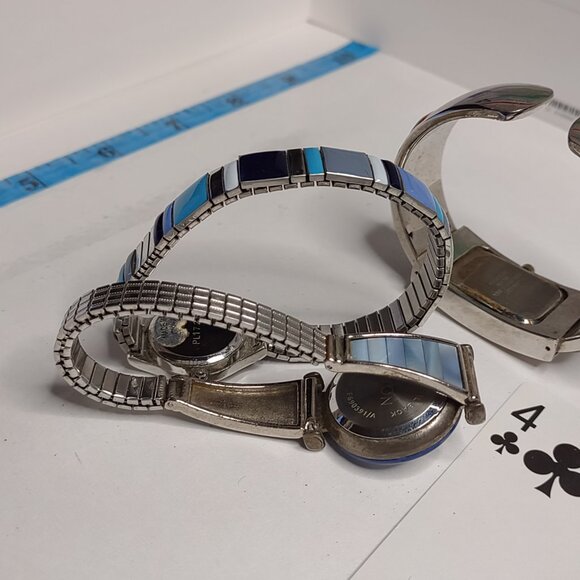 Lot Of 3 Untested Multicolor Watches - Picture 5 of 6